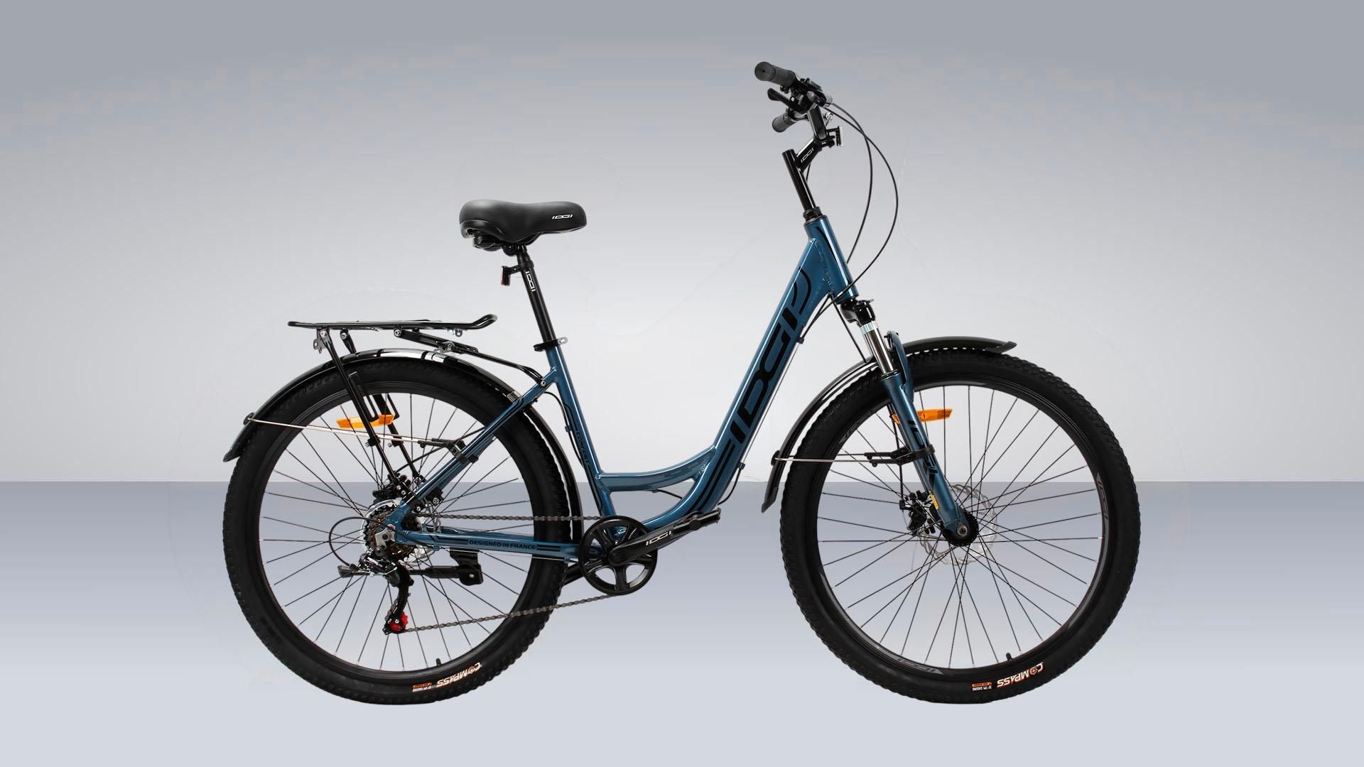 Велосипед IDGI COMFORT 27.5-URBAN Велосипед с багажником и крыльями